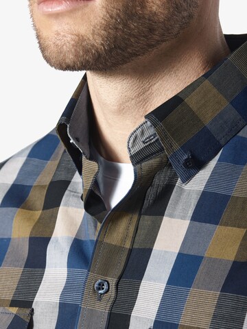 BABISTA Regular fit Button Up Shirt 'Milavetti' in Brown