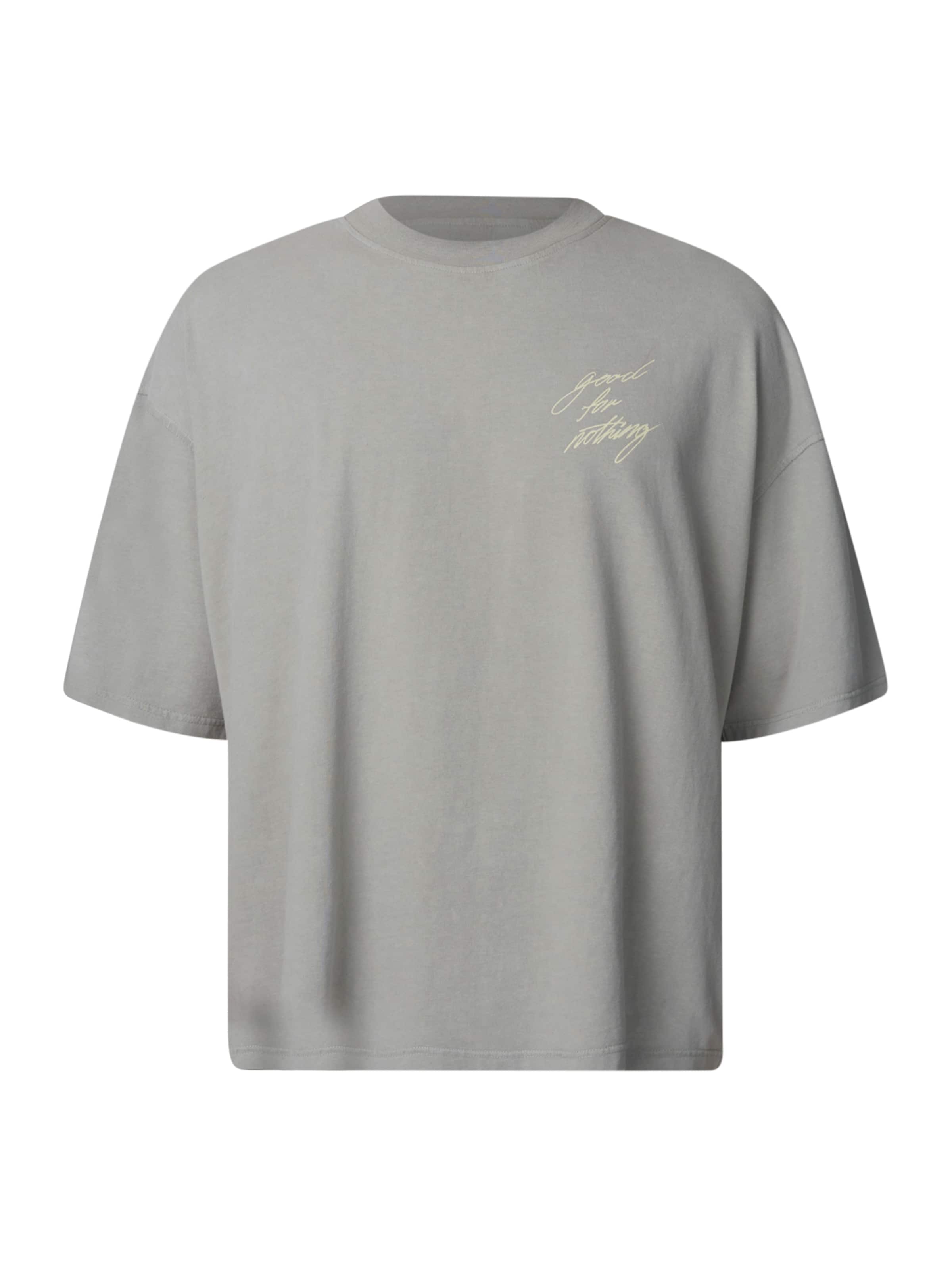 Maglietta di Good For Nothing in grigio: frontale