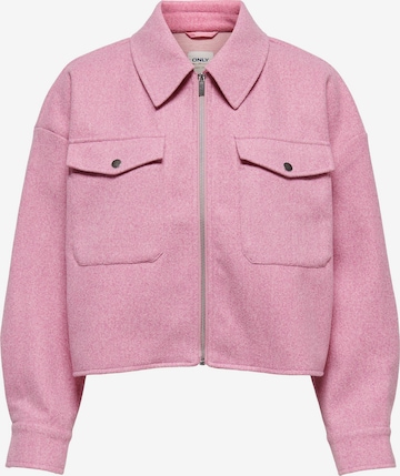ONLY Between-Season Jacket 'Nea' in Pink: front