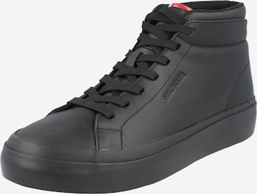 TOMMY HILFIGER Sneakers high i svart: forside
