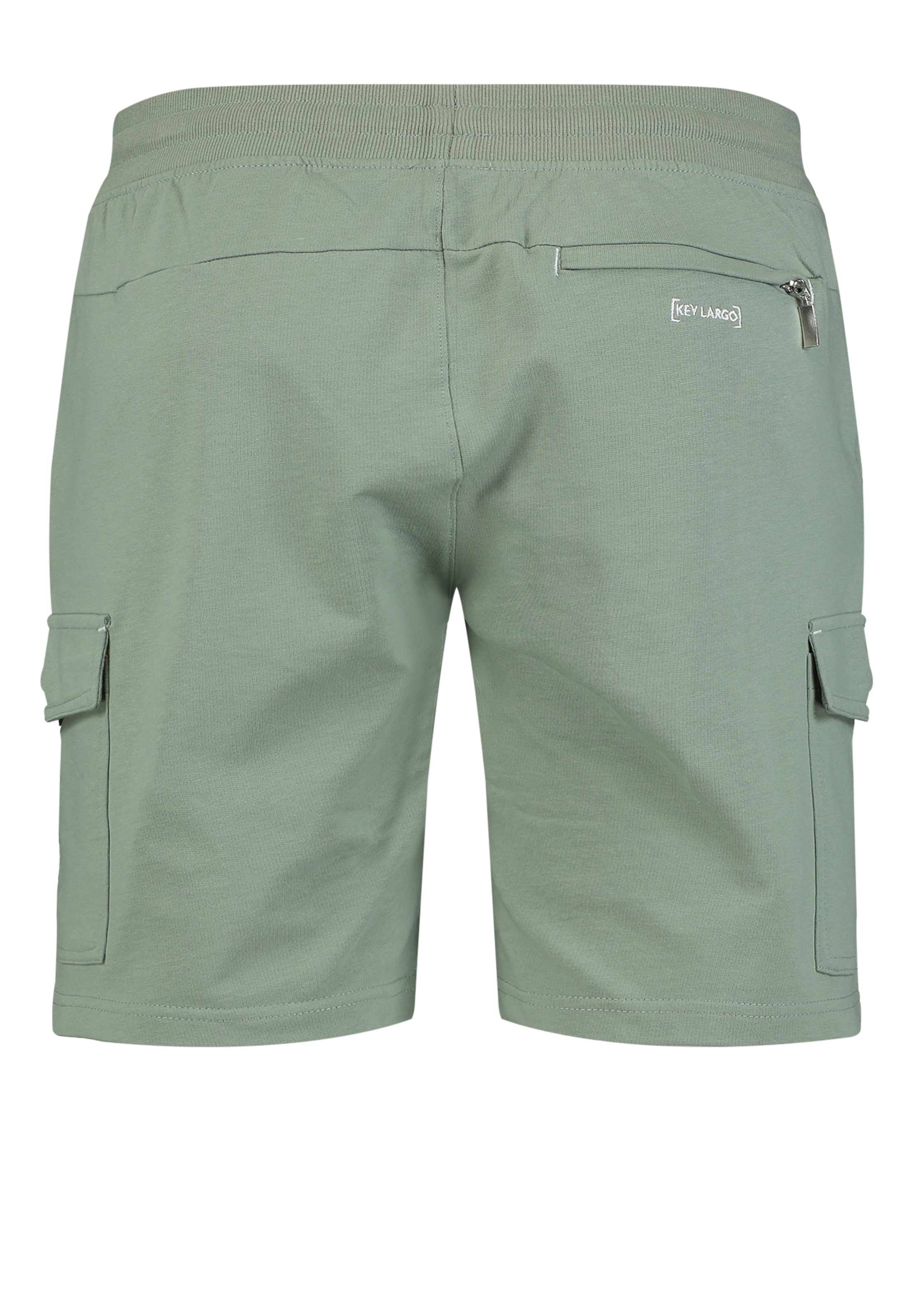 Key Largo tavaline Klapptaskutega püksid 'Destiny', värv roheline