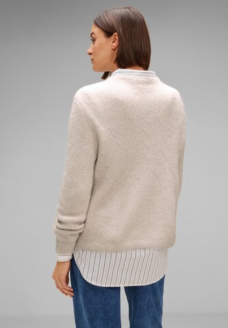 STREET ONE Pullover i beige