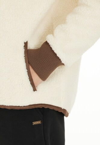 Athlecia Fleece jas 'Minniem' in Beige