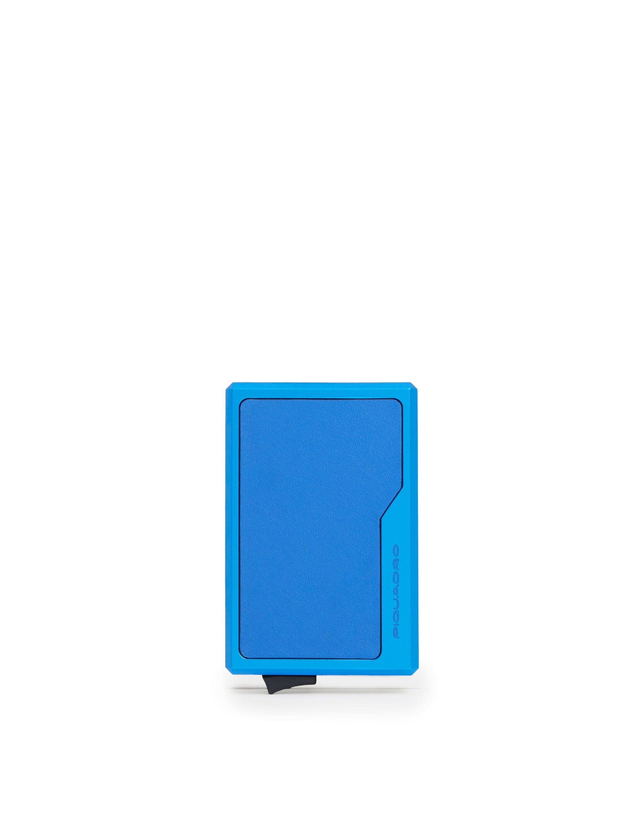 Piquadro Portemonnee in Blauw: voorkant