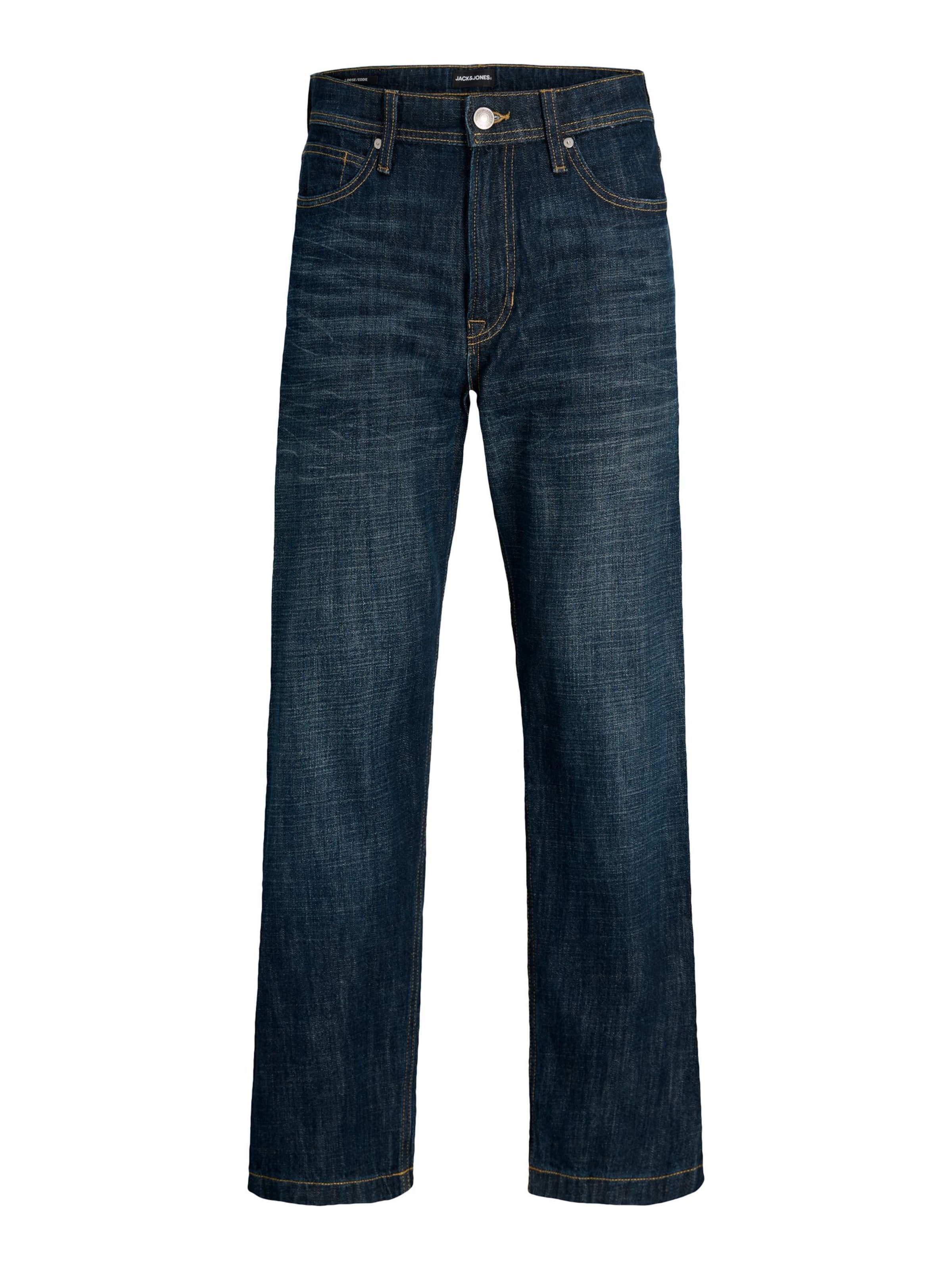 JACK & JONES Обычный Джинсы 'JJIEddie JJCrew' в Синий: спереди