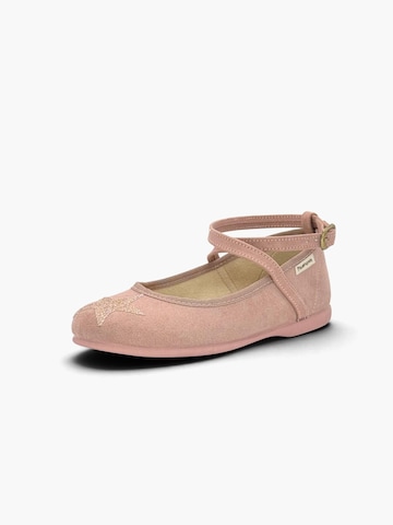 Ballerines Pisamonas en rose : devant