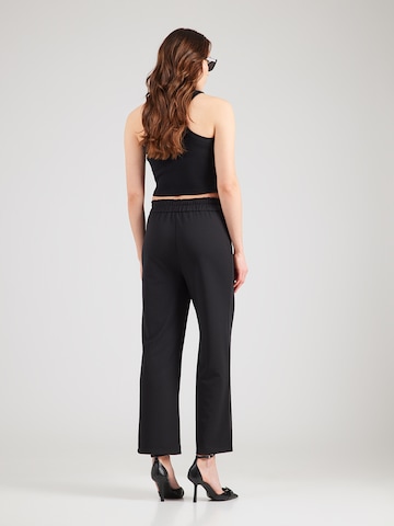ABOUT YOU Loosefit Nadrág 'Leanne' - fekete