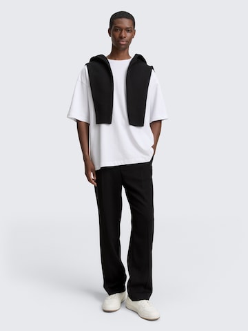 TOM TAILOR DENIM Regular Hose in Schwarz