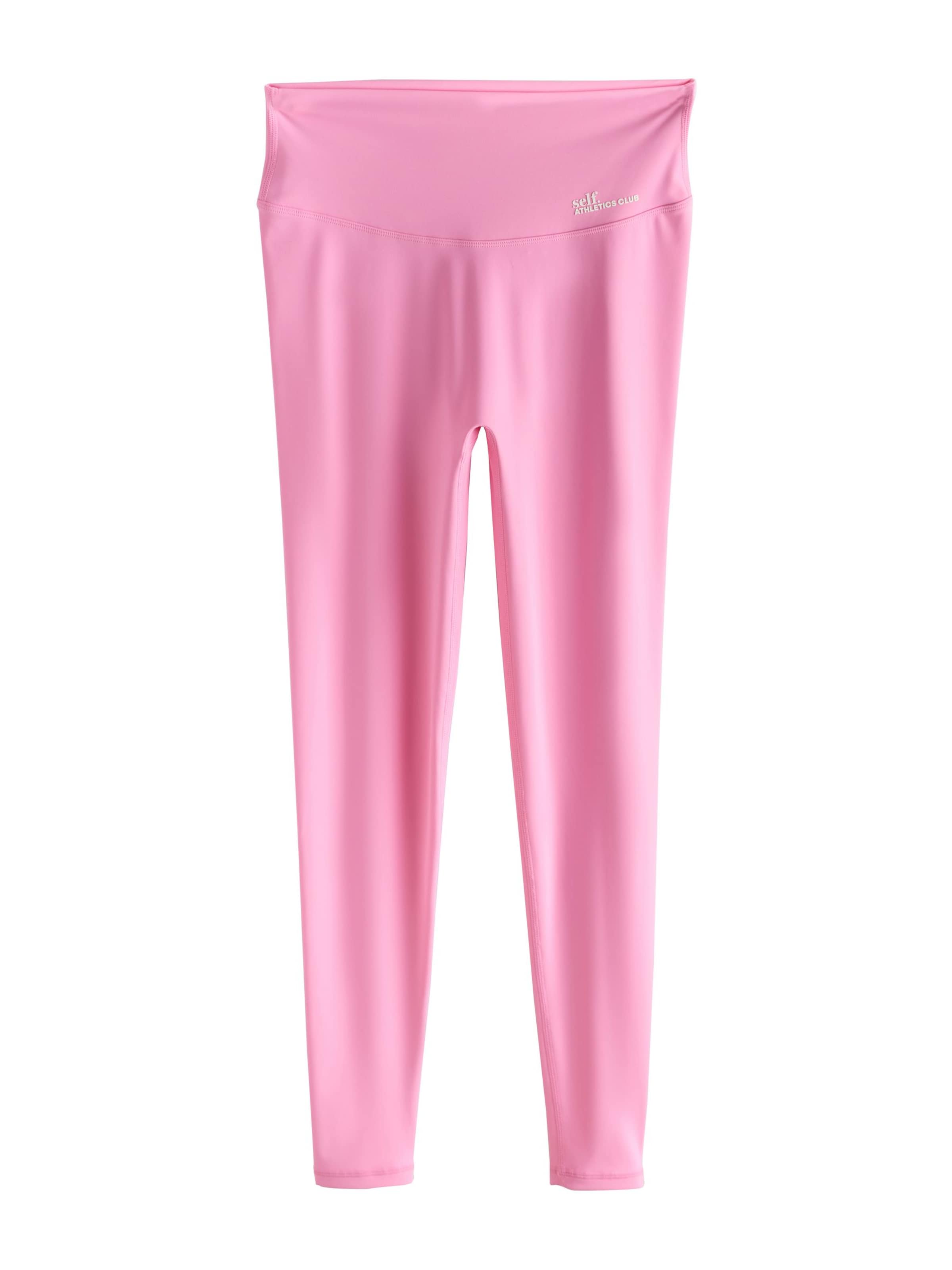 self. Leggings in Roze: voorkant
