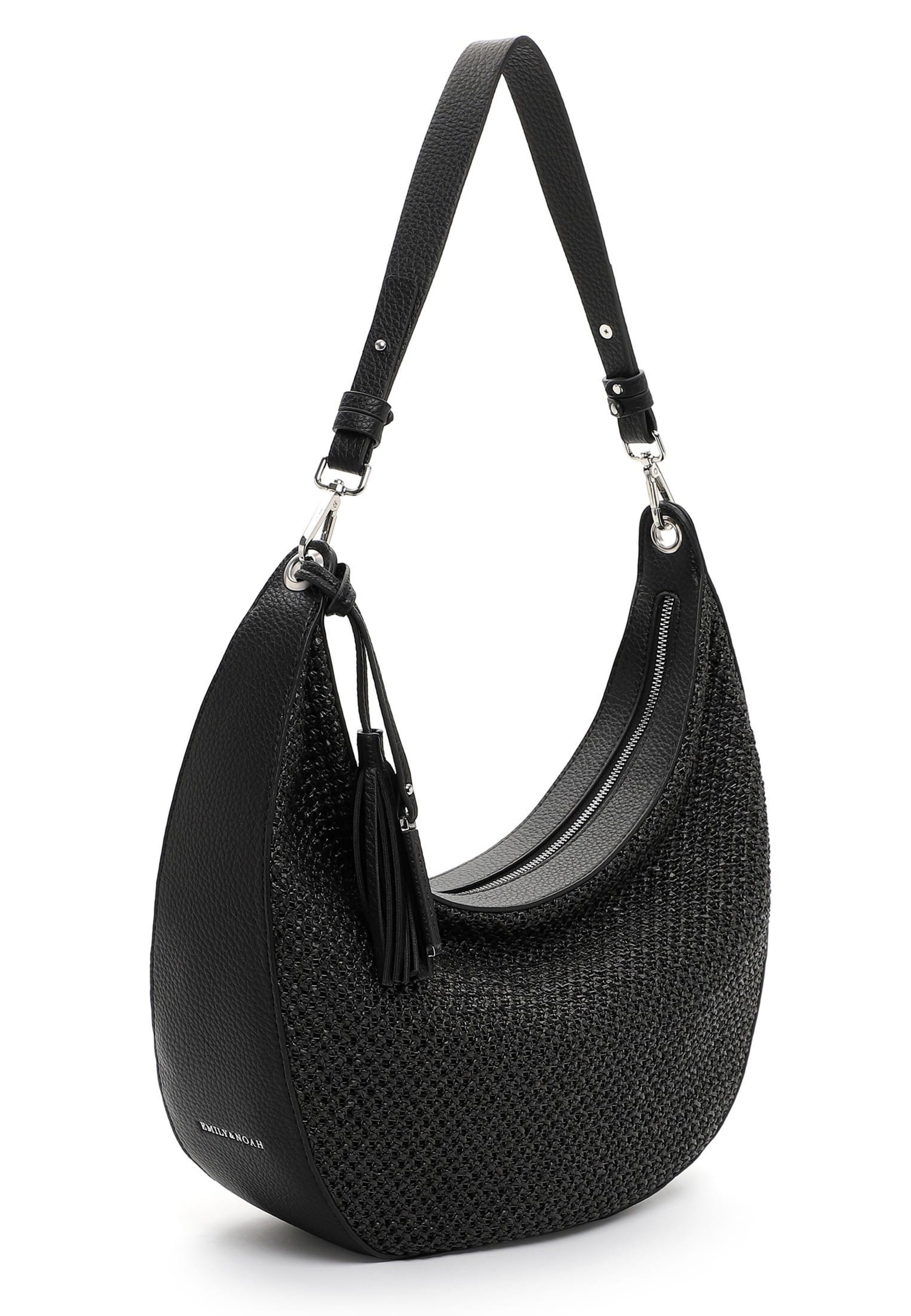 Borsa a spalla 'Babette' di Emily & Noah in nero
