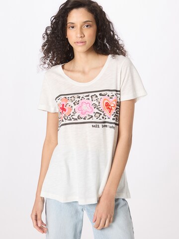 Grace - Camiseta 'Self Love' en blanco: frente