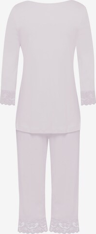 Hanro 3/4 Arm Pyjama ' Moments ' in Pink