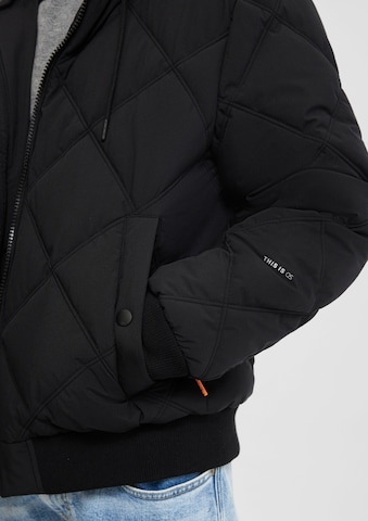 QS Winterjas in Zwart