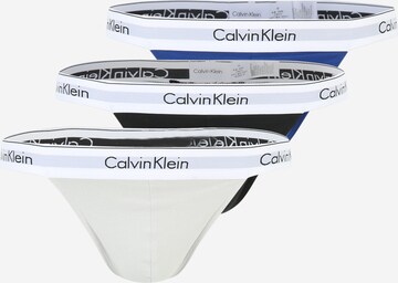 Calvin Klein Underwear String in Blau: predná strana