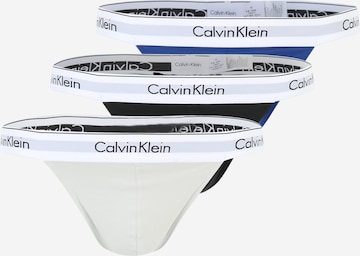 Slip Calvin Klein Underwear en bleu : devant