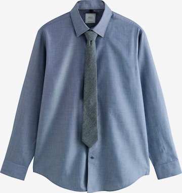 Coupe regular Chemise business Next en bleu : devant