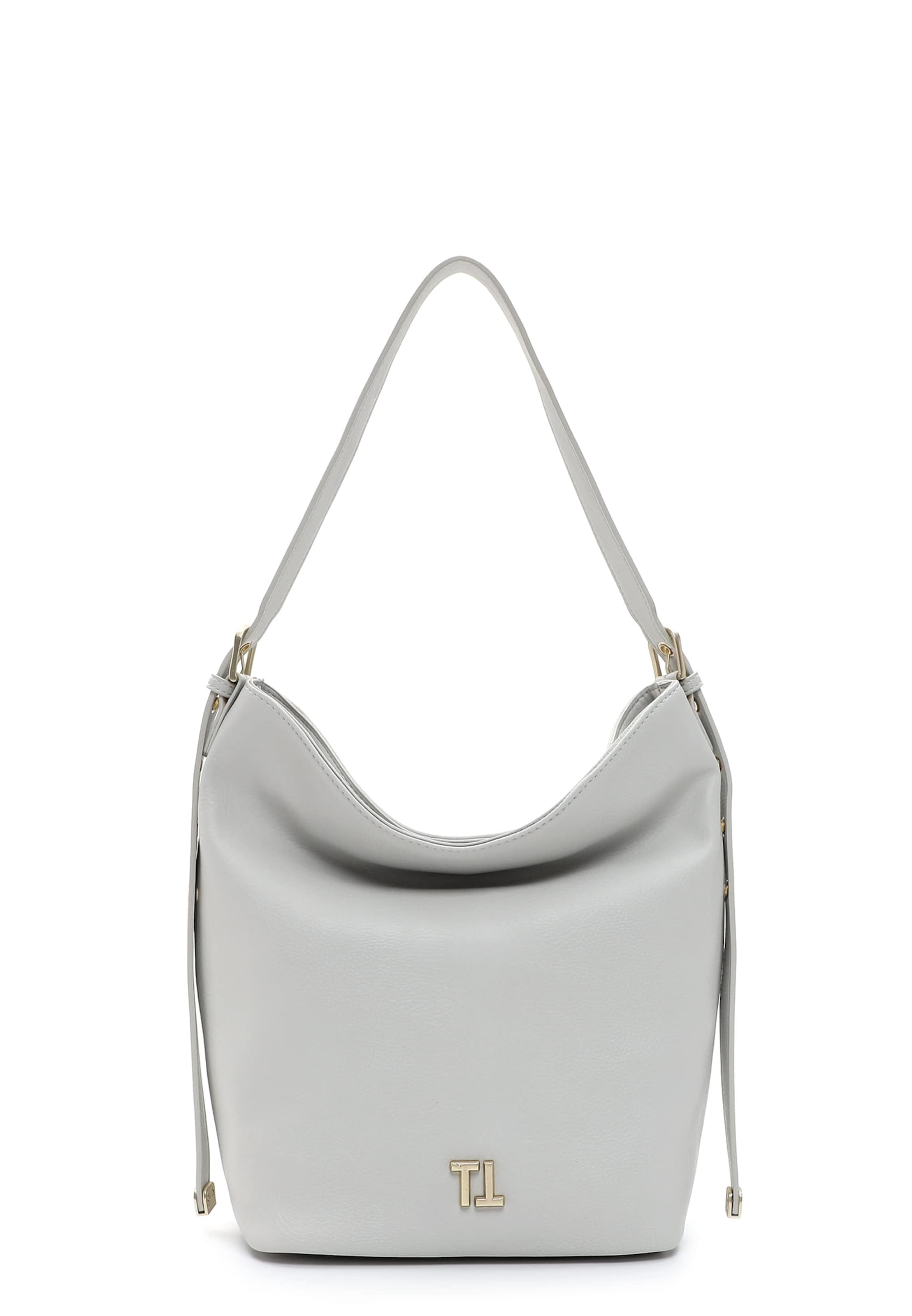 Tamaris Schultertasche 'Franca' in Grau: Vorderseite