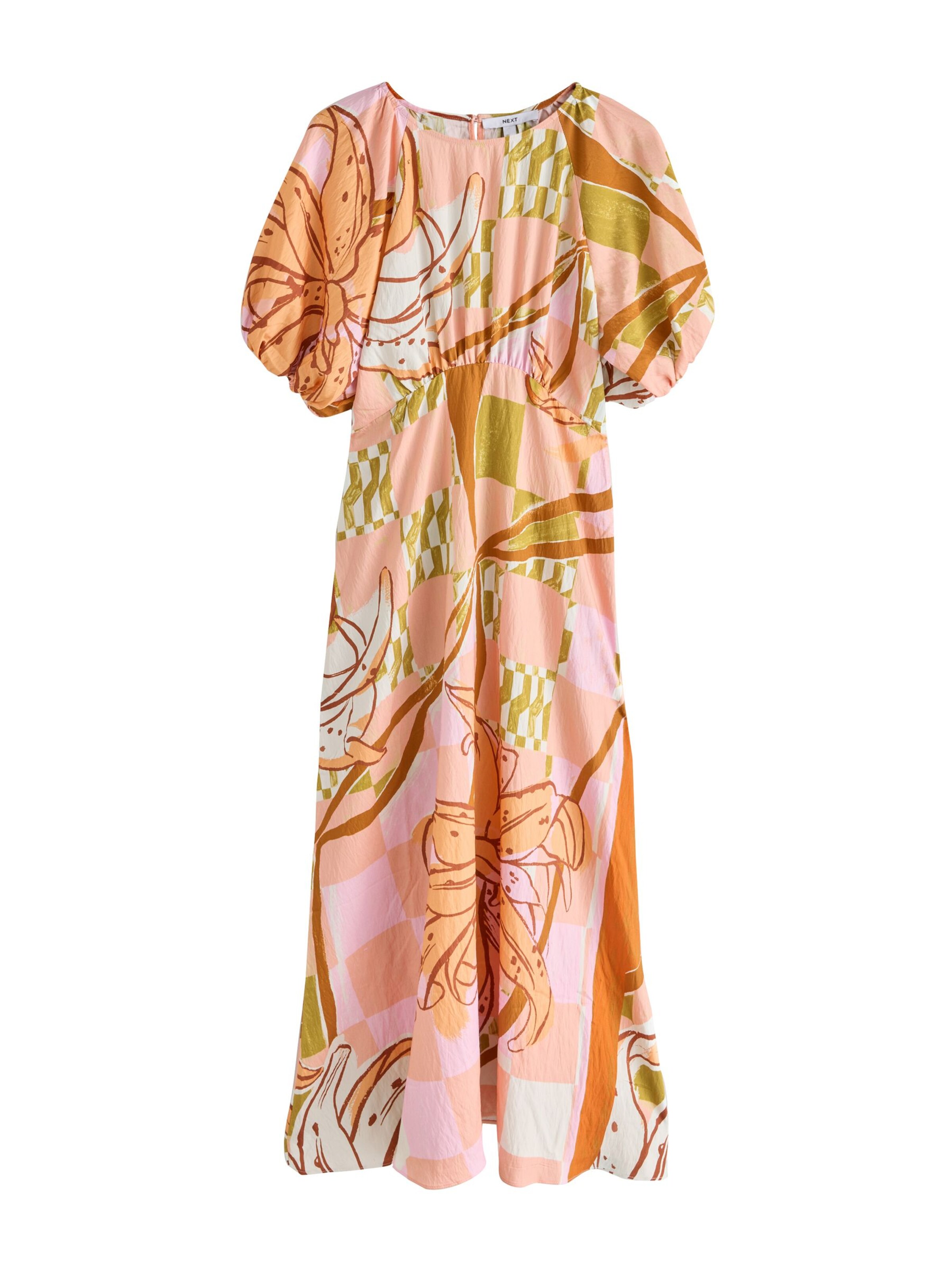 Robe Next en orange : devant