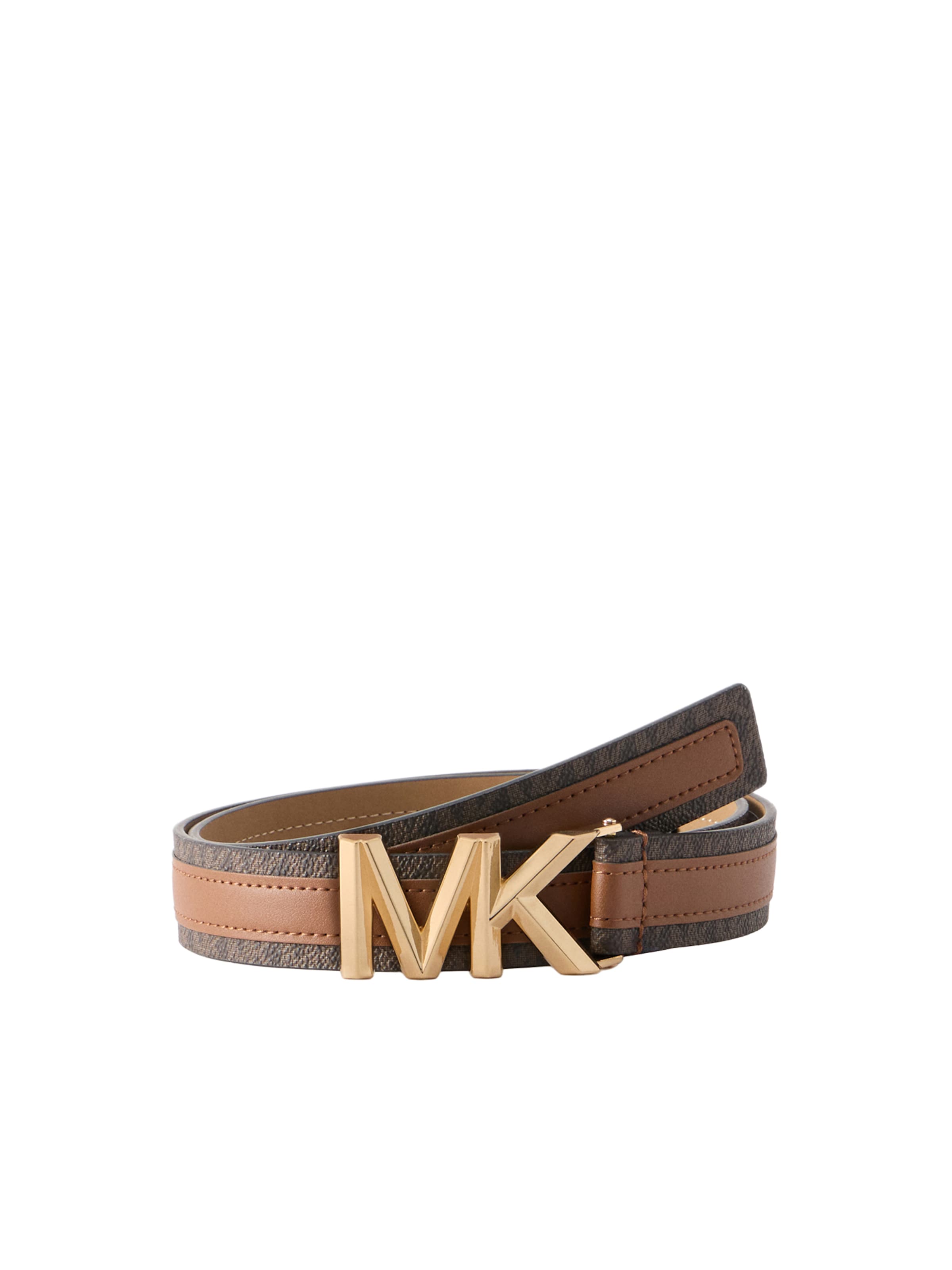 MICHAEL Michael Kors Belt in Brown / Dark brown / Gold, Item view