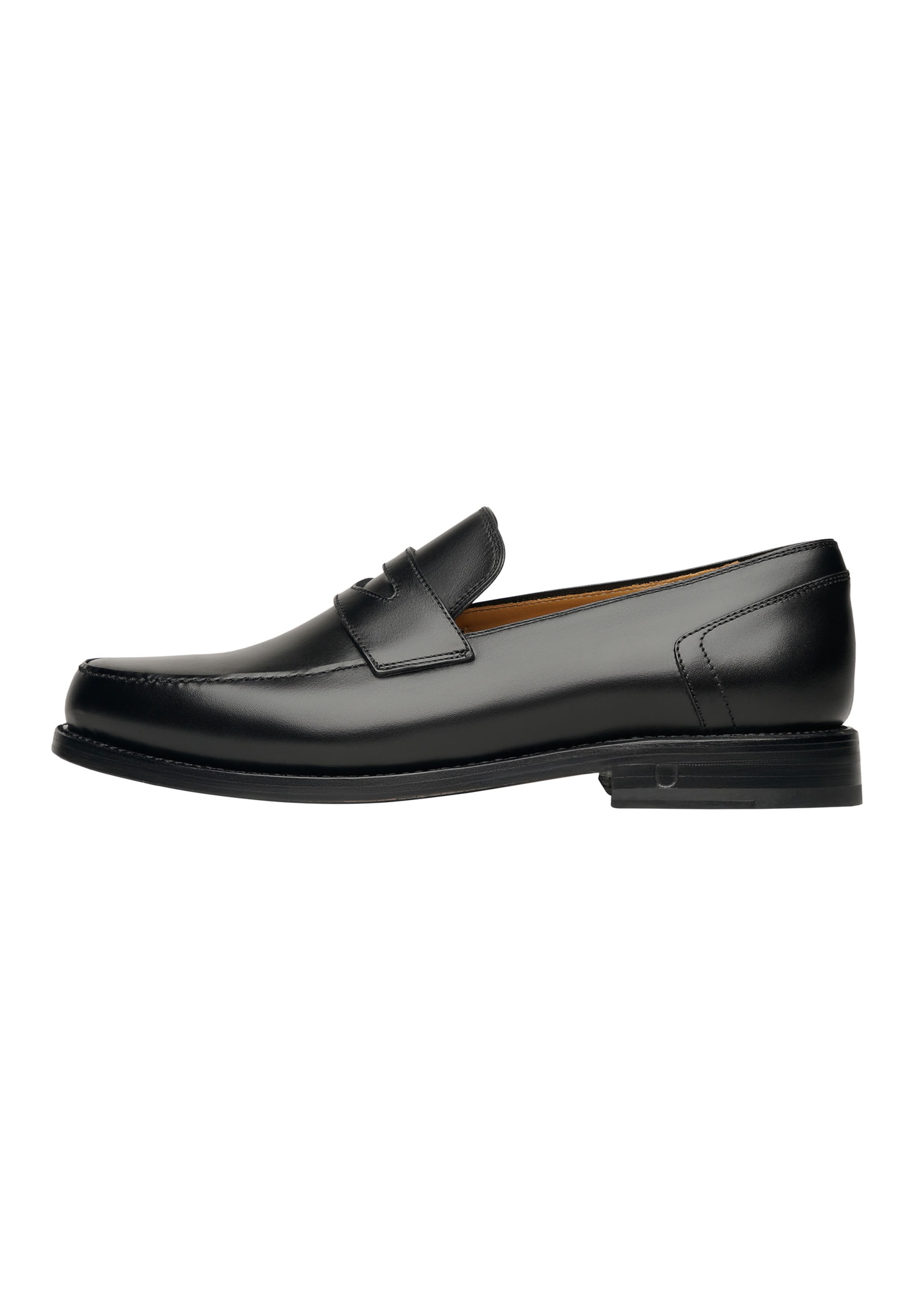 Henry Stevens Loafer Rahmengenäht 'Haywood PL' in Schwarz
