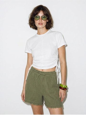 Wide leg Pantaloni 'Shorts' di Bianco Lucci in verde