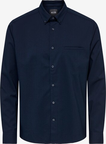 Only & Sons Overhemd 'Yuki' in Blauw: voorkant
