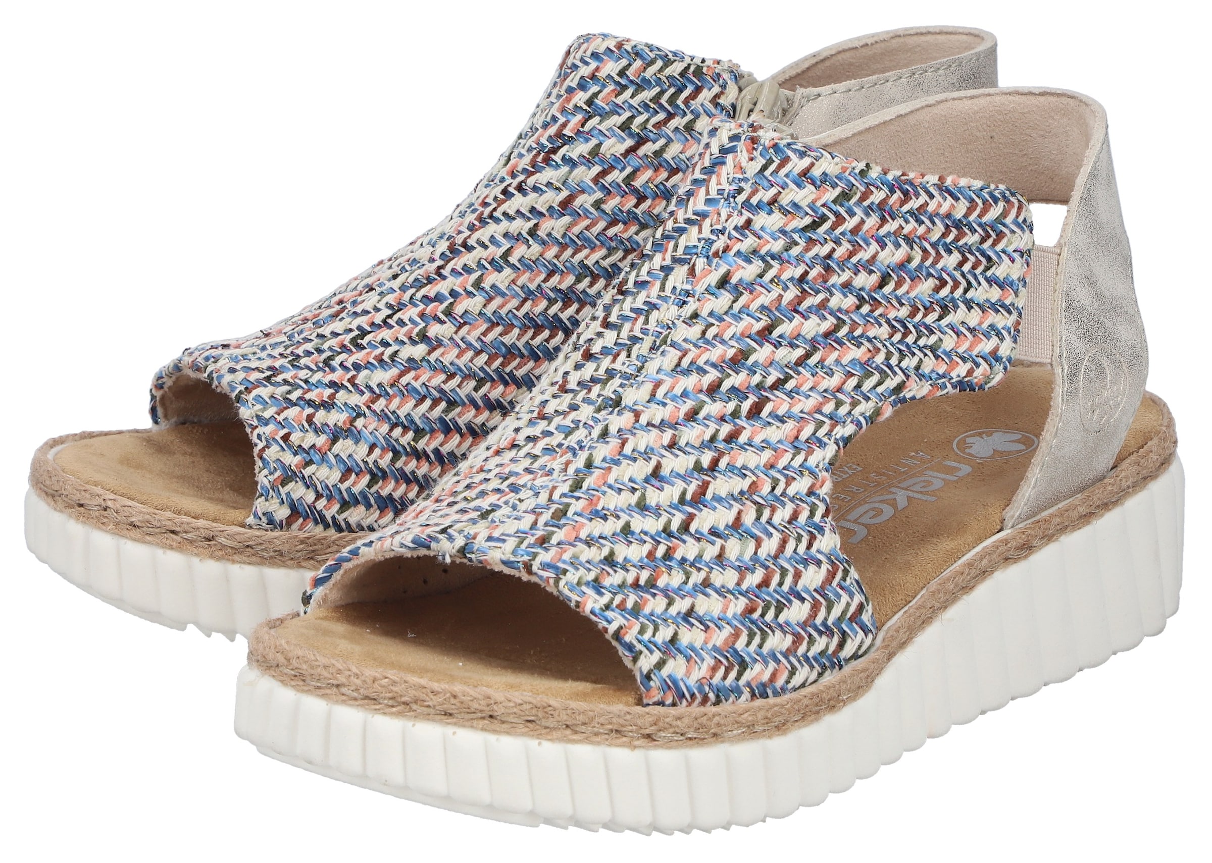 Sandales Rieker en bleu