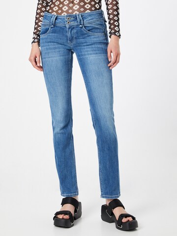 Pepe Jeans - regular Vaquero en azul: frente