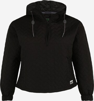 Veste outdoor Torstai en noir : devant