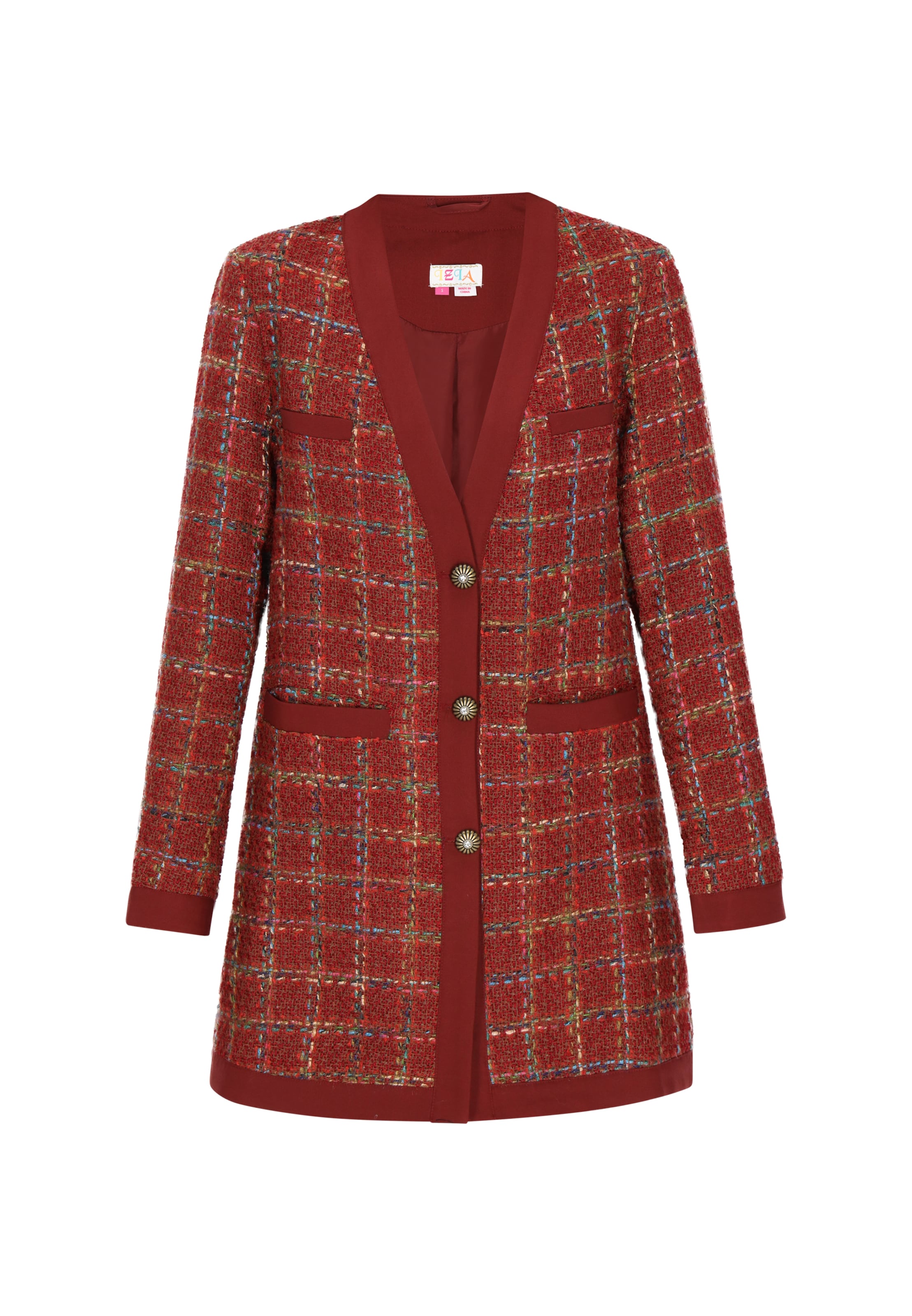 IZIA Μπλέιζερ σε πορτοκαλί: μπροστά