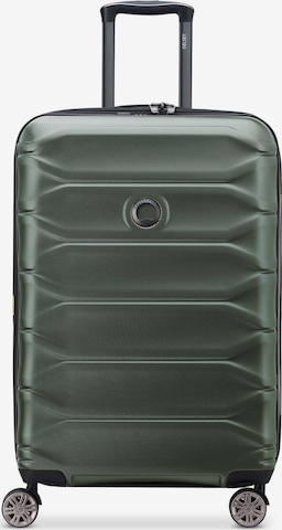 Delsey Paris Trolley 'Meteor' in Grün: Vorderseite