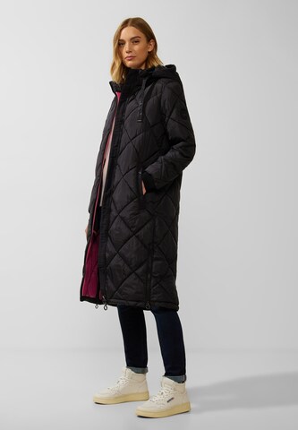 STREET ONE Winter Coat in Black