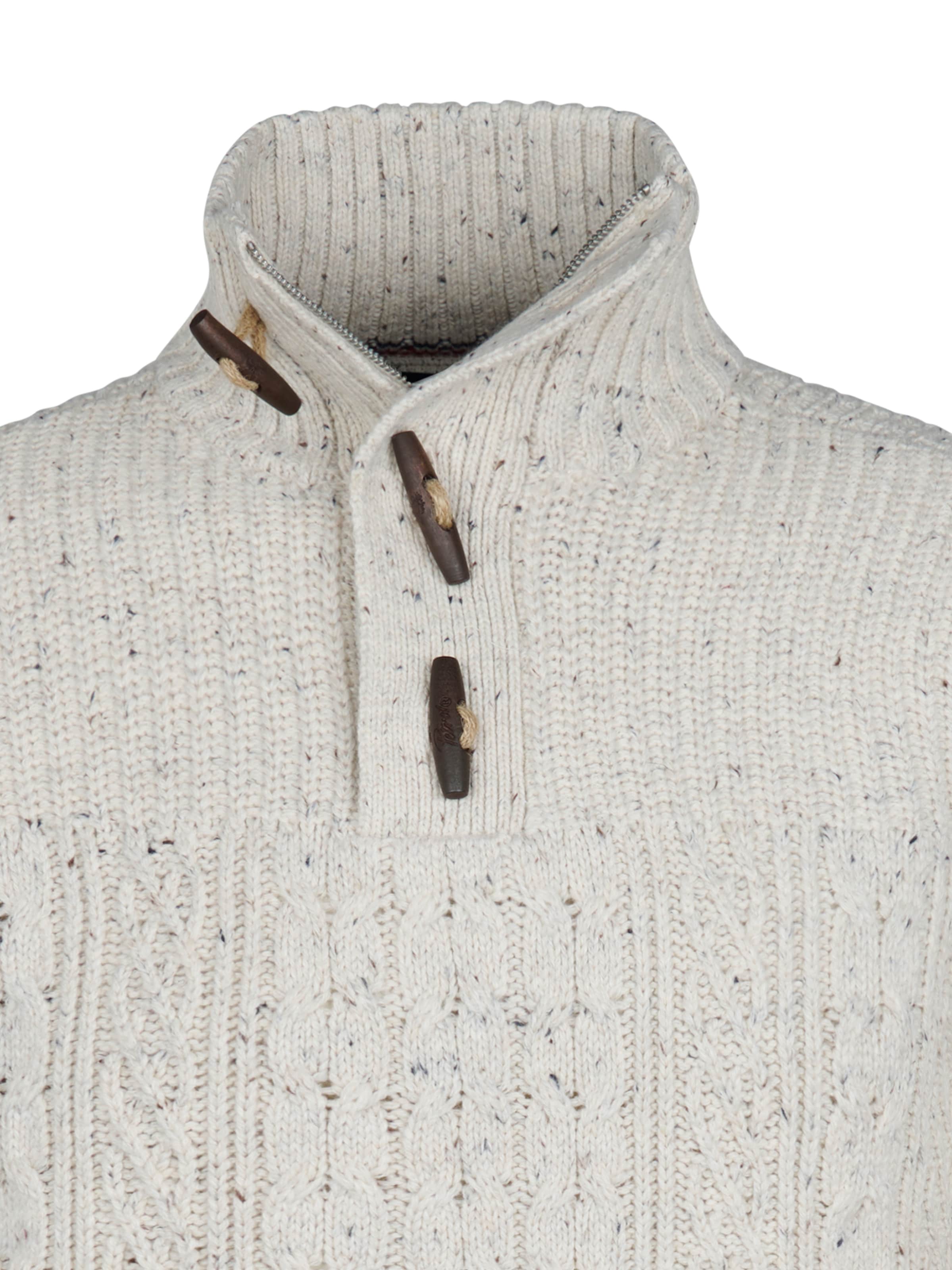 Petrol Industries Sweater in Beige