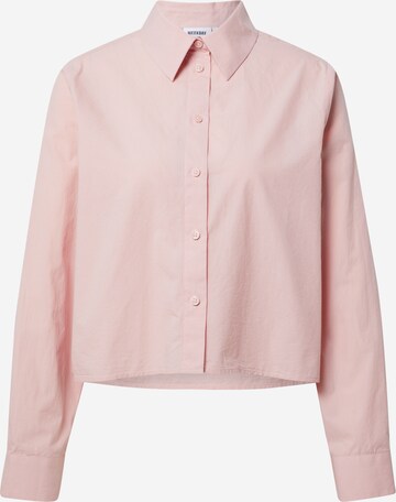 WEEKDAY - Blusa 'Gwen' en rosa: frente