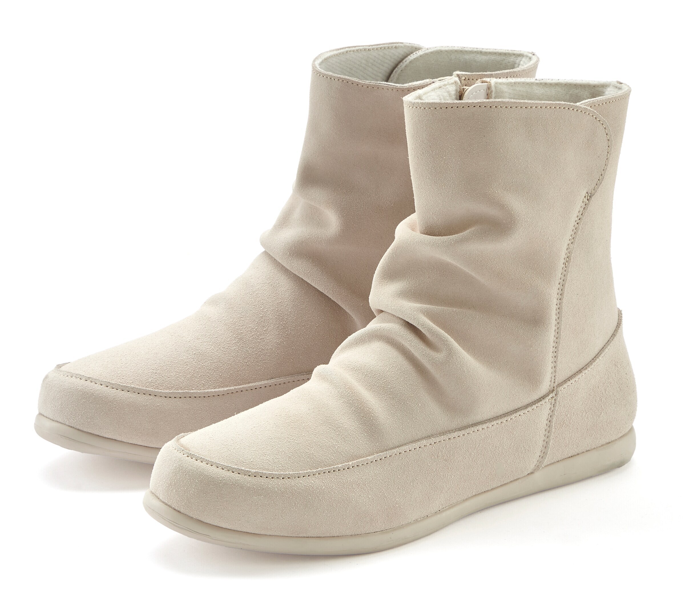 VIVANCE Ankle Boots in Beige