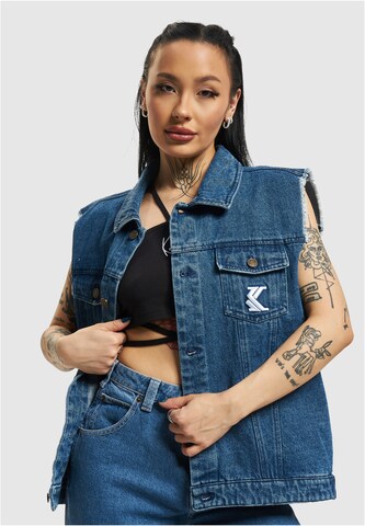 Karl Kani Vest in Blue: front