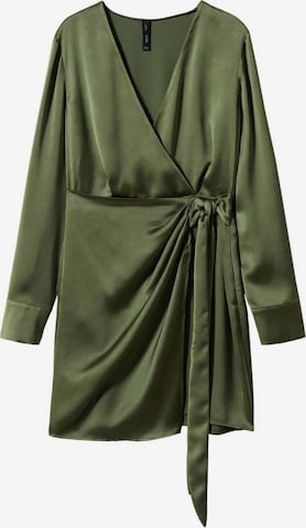 MANGO Jurk 'sabrina2' in Groen: voorkant