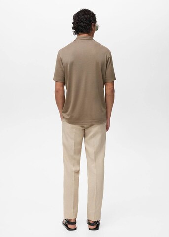 MANGO MAN Poloshirt 'Carlp' in Grau
