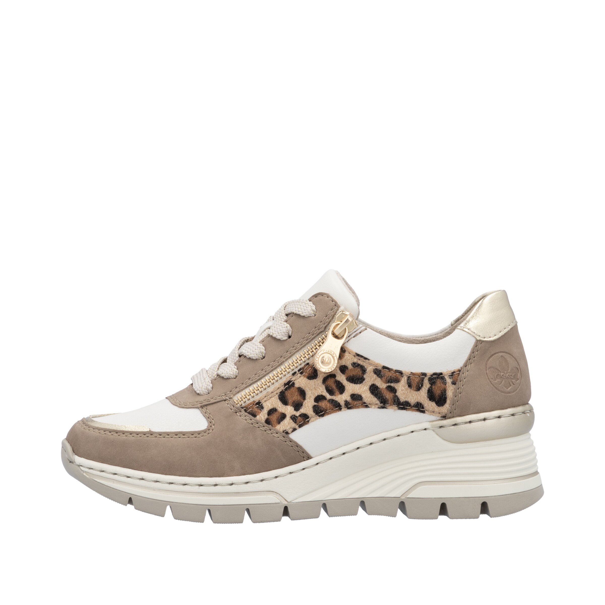 Baskets basses Rieker en beige