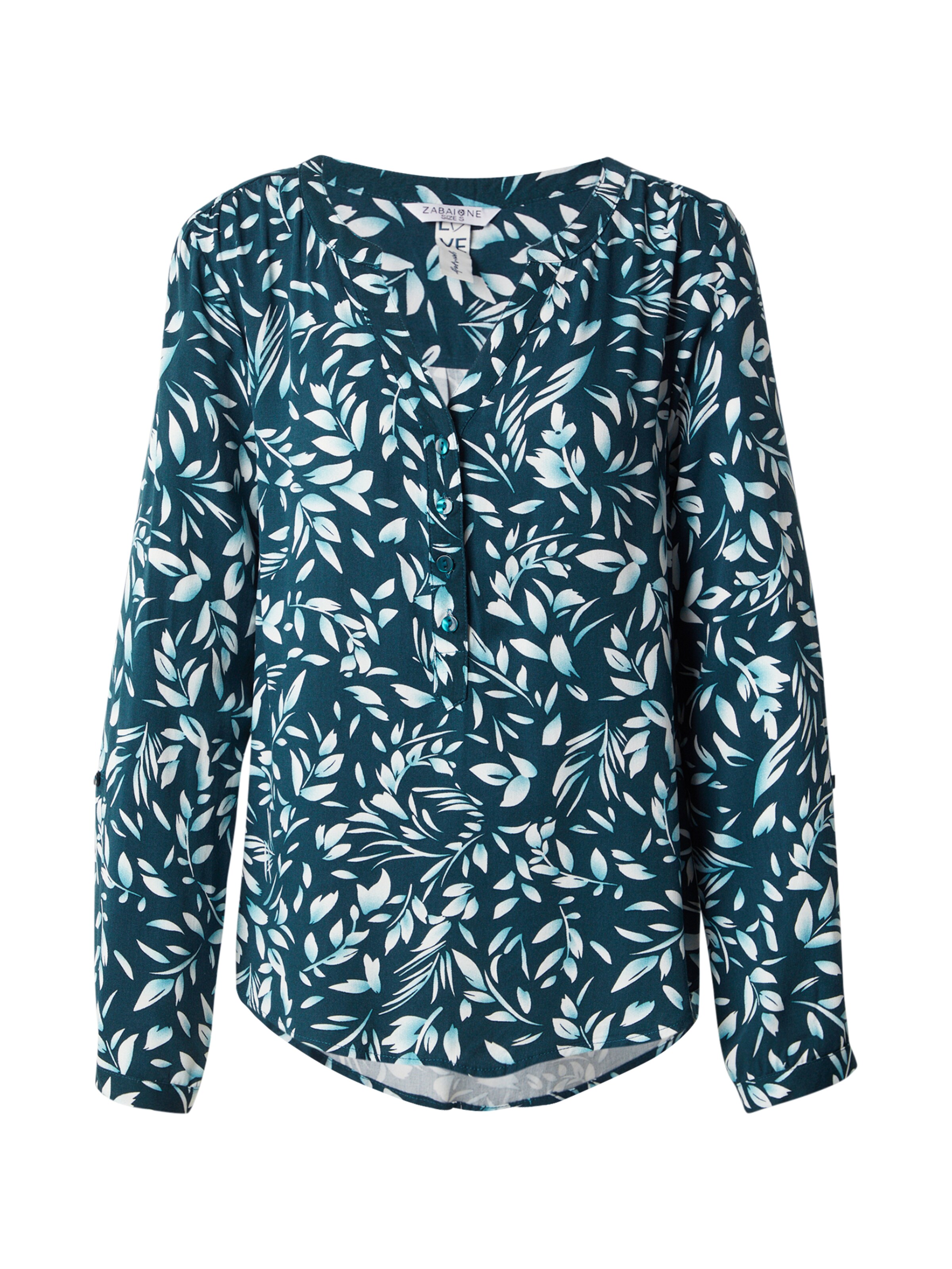 ZABAIONE Bluse 'An44nabelle' in Grün: Vorderseite