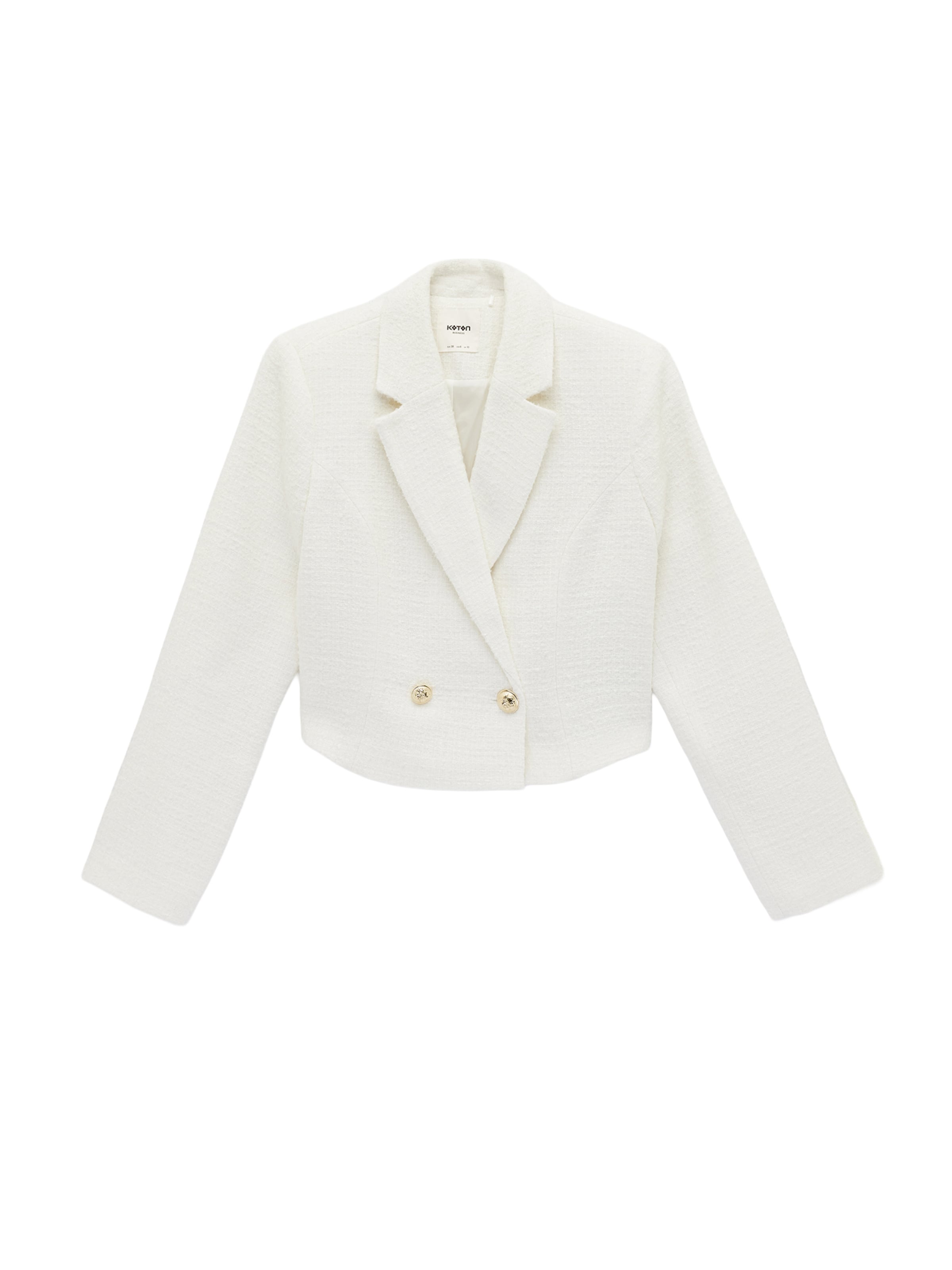 Koton Blazer in Weiß: Vorderseite