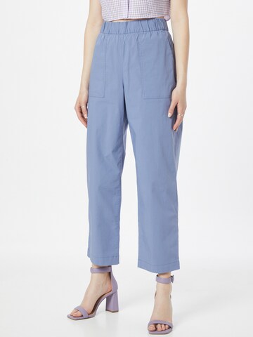 GAP Loose fit Trousers 'OFF-DUTY' in Blue: front