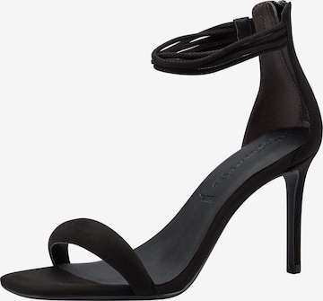 TAMARIS Sandals in Black: front