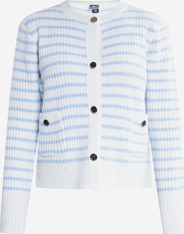 DreiMaster Maritim Knit cardigan in White: front