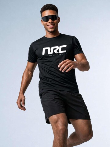Neverless Performance Shirt 'NRC' in Black
