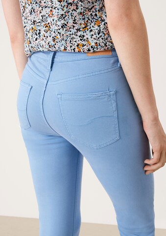 QS Skinny Jeans in Blau