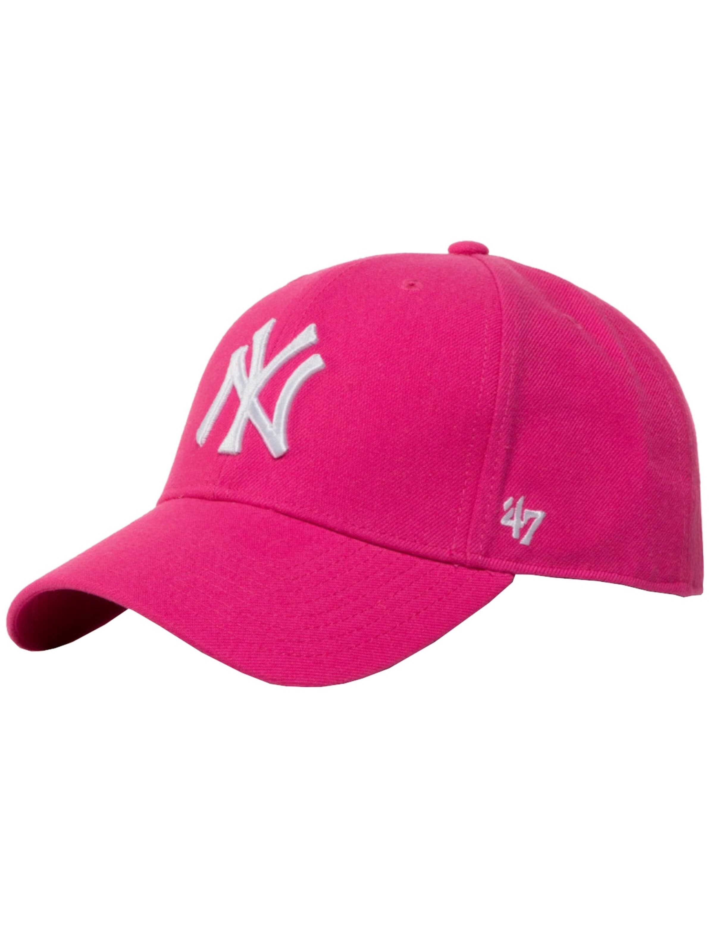 47 Cap in Pink: front