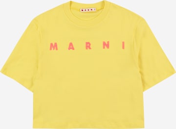 Marni T-Shirt in Gelb: predná strana