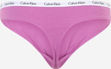 Calvin Klein Underwear Plus Stringit 'Carousel' värissä beige
