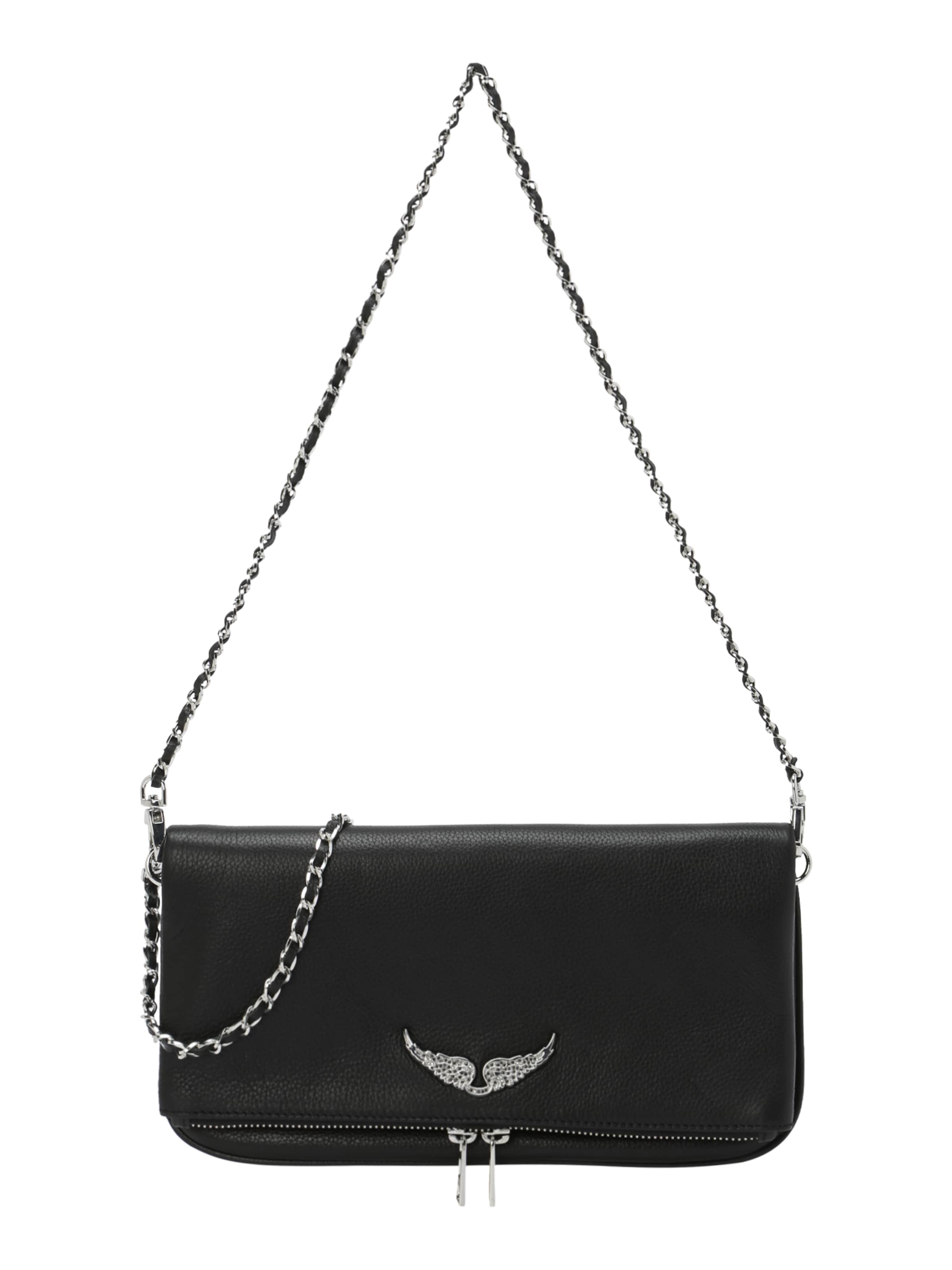 juoda Zadig & Voltaire Delninė 'ROCK SWING YOUR WINGS'